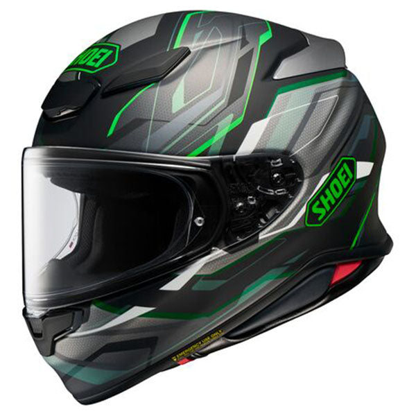 bto sports shoei helmets RF-1400 Basalt Helmet new shield and base plate system provides a secure and comfortable fit Shoei - RF-1400 Beaut Helmet