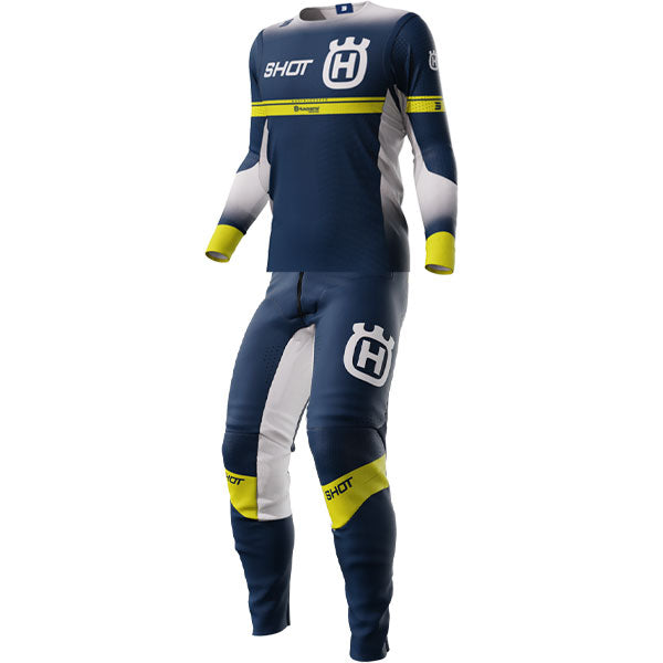 Shot Race Gear - Aerolite Husqvarna LE Jersey, Pant Combo