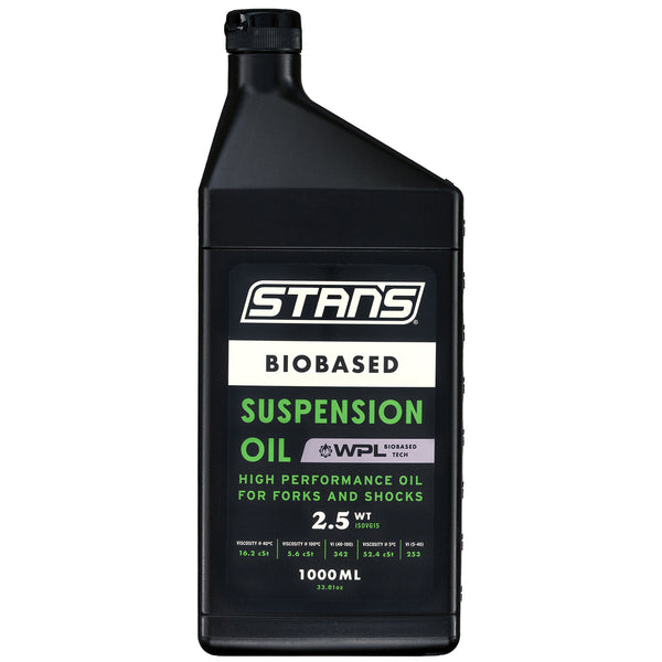 Stan's - Biobased Suspension Oil (MTB) - 1L (33.8oz) - SKU: LC0009