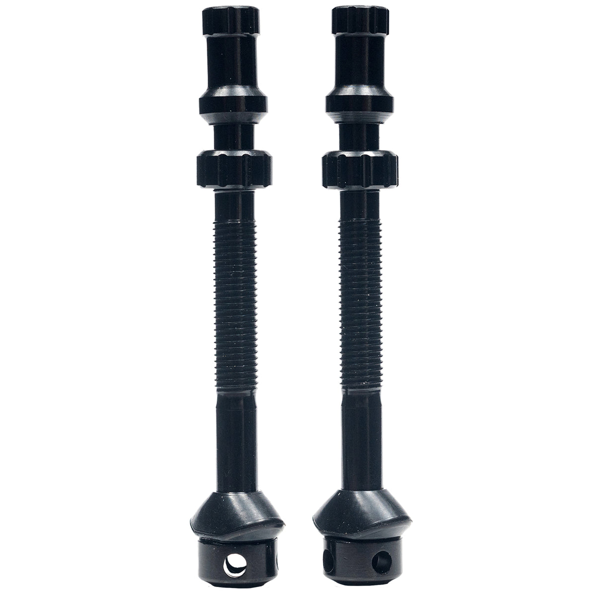 Stan's - Tubeless Universal+ Alloy Valve Stem (MTB) - Black - 53mm - SKU: AS0235