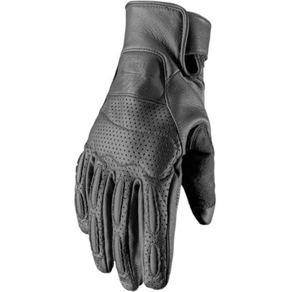 Product image of Thor hallman gp mens offroad glove 29fab84b 0a2b 4897 b932 285b0ffc3f00 motocross gloves showing fit, construction, and colorway | Available at BTO Sports