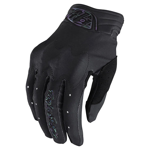 Product image of Troy Lee Designs Mountain Bike 24 gambit glove womens 0002 TLD B21S WGAMBIT GLOVE SOLID BLK 01 924c782f f170 48fe 945b c9a45fab5edc motocross gloves showing fit, construction, and colorway | Available at BTO Sports