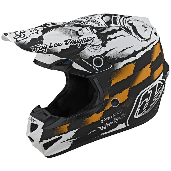 Image of Troy Lee Designs SKU 1092500 SE4 Polyacrylite Strike Helmet Size: XS (SKU 1092500)