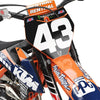 Throttle Syndicate - TLD KTM Washougal Team Custom Background (Back In Black)