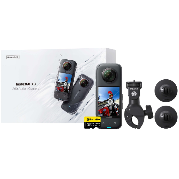 Insta360 - X3 Motorcycle Bundle