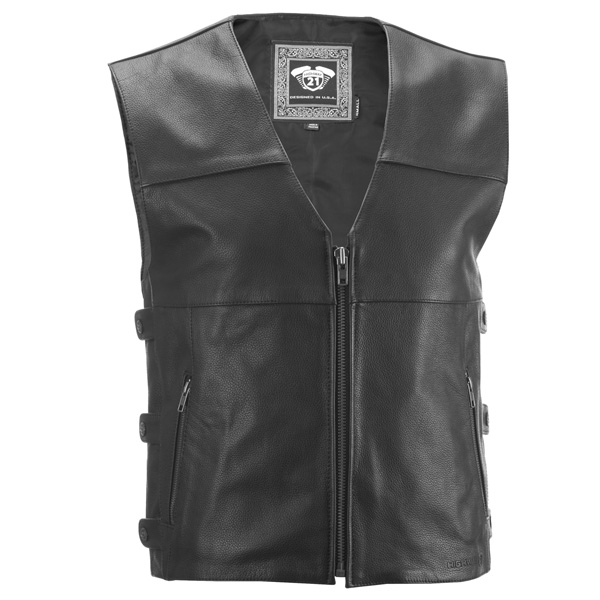 Highway 21 - 12 Gauge Leather Vest: BTO SPORTS
