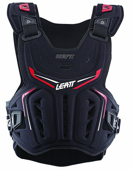 Leatt - 3DF Airfit Chest Protector color:Black/red Size:XXL