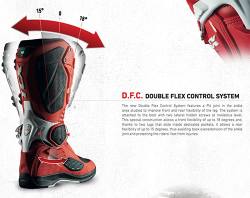 TCX Comp EVO Boots Double Control System