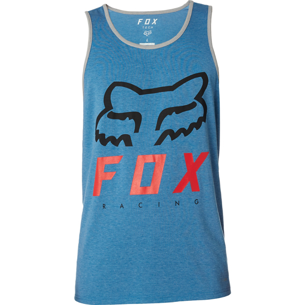 Fox Racing - Heritage Forger Tech Tank - Color:HeatherBlack Size:M.